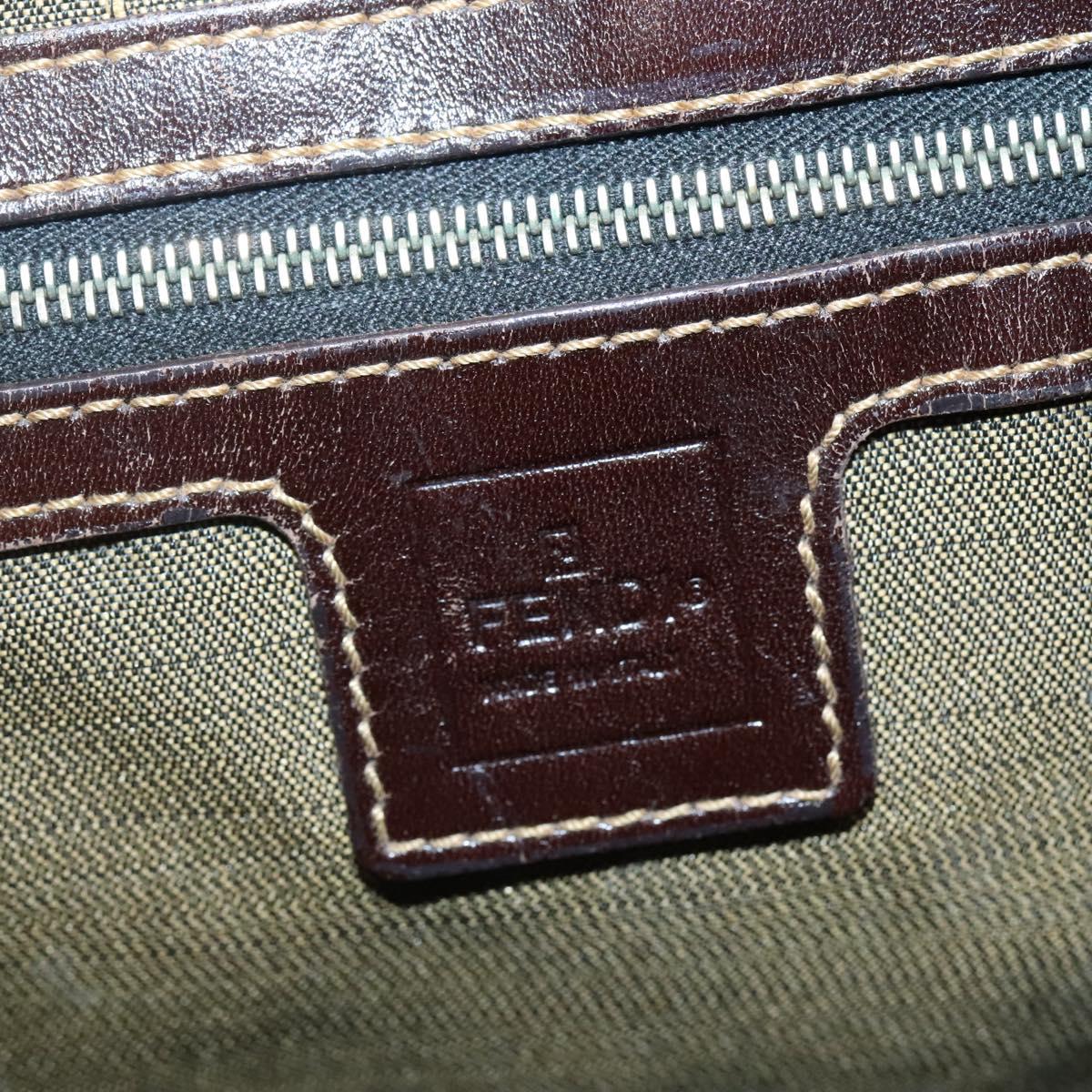 Fendi Zucca Rounded Baguette