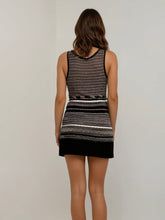 Load image into Gallery viewer, Missoni Black Striped Mini Dress
