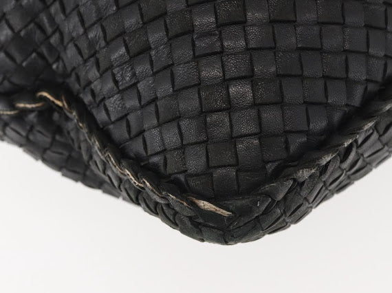 Bottega Veneta Black Quilted Hobo Bag