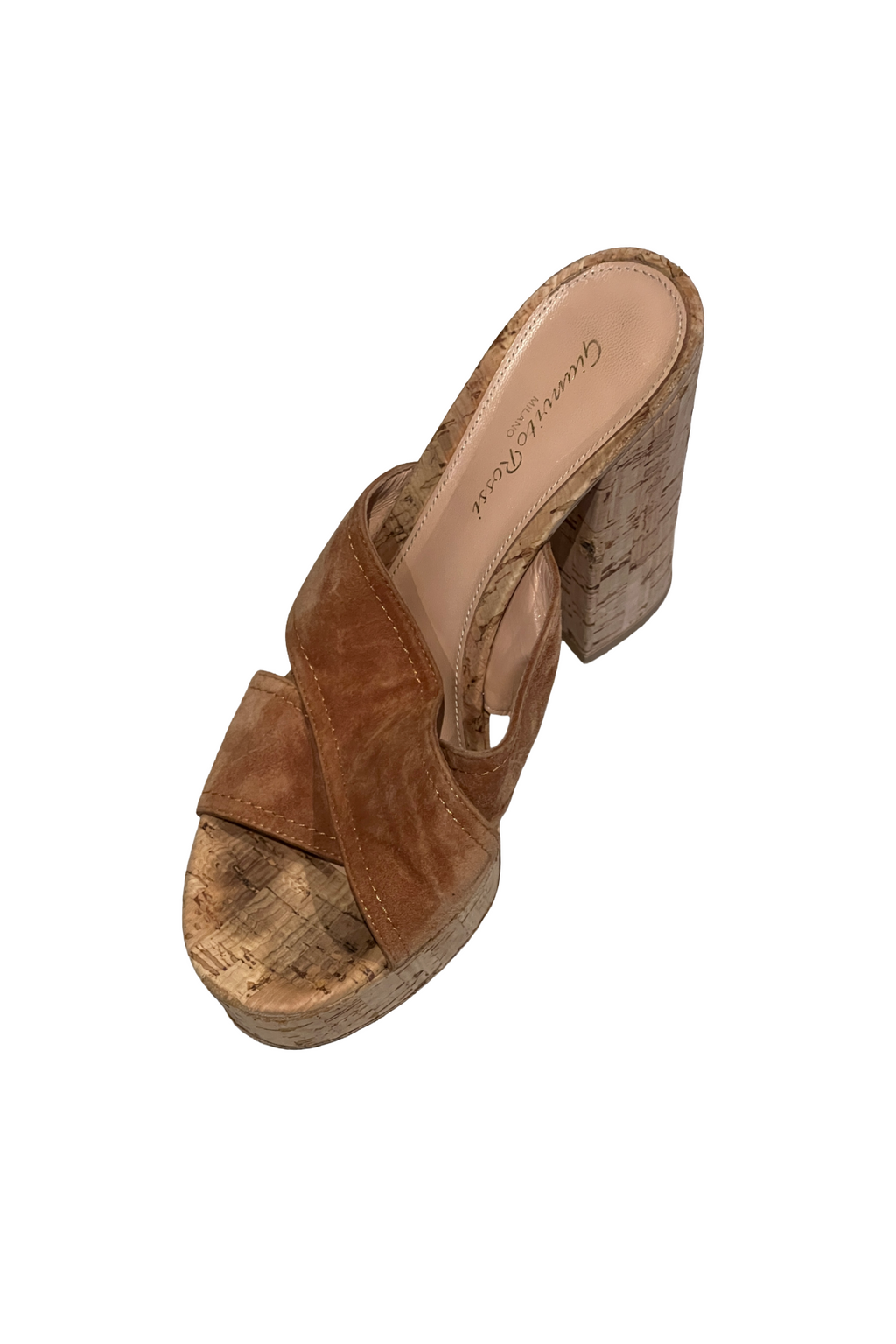 Gianvitto Rossi Cork Sandal Heels