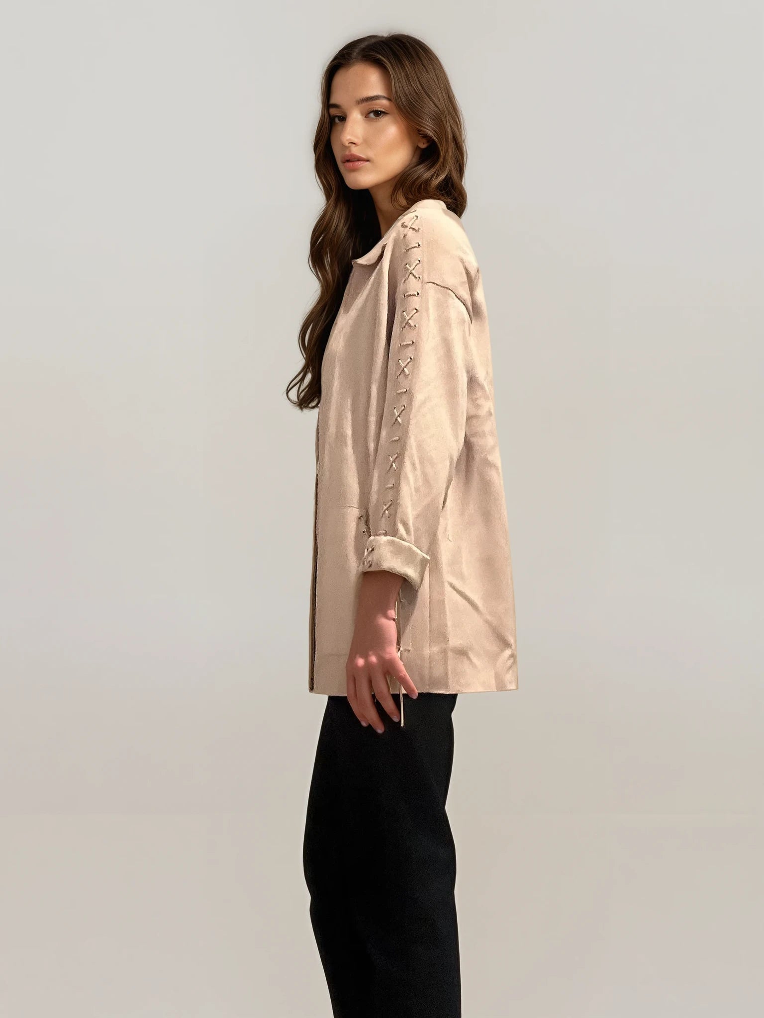 Escada Cream Sweater Jacket