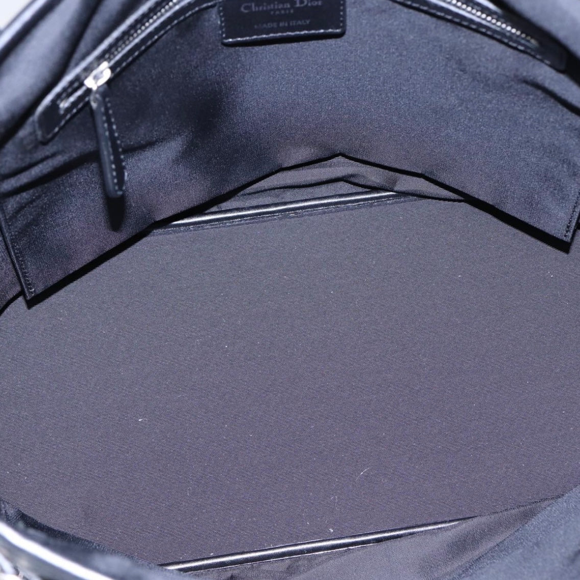 Lady Dior Black Printed Tote