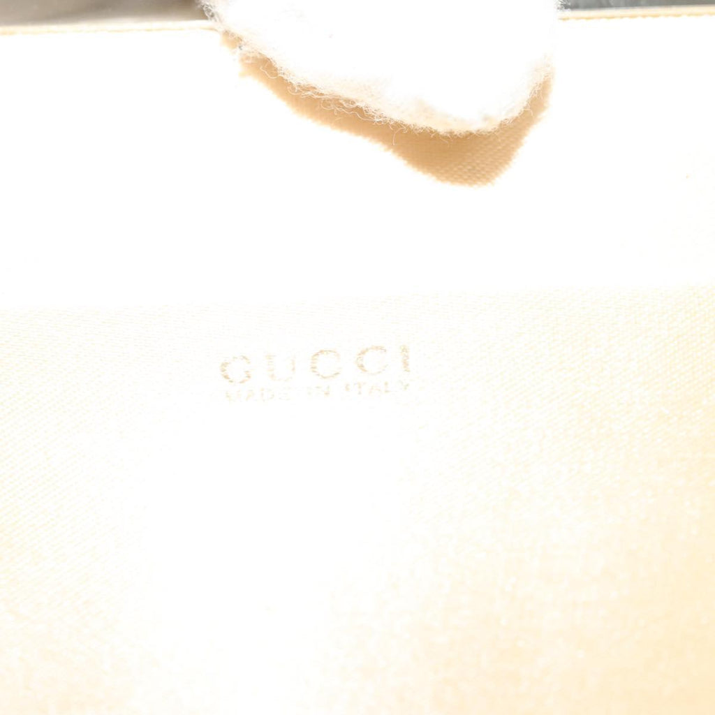 Gucci Red and Silver Bamboo Evening Bag