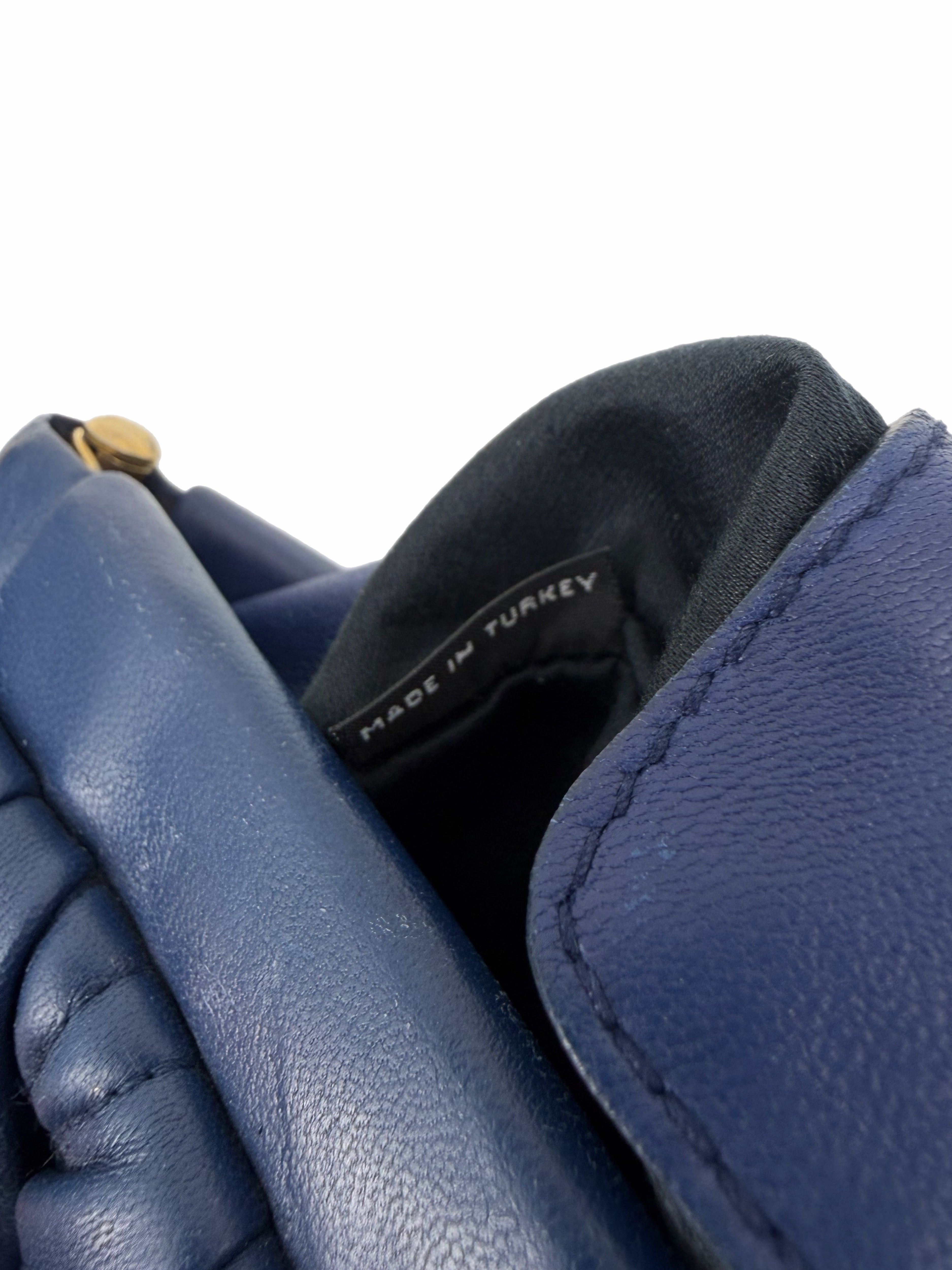 Miu Miu Blue Leather Crossbody