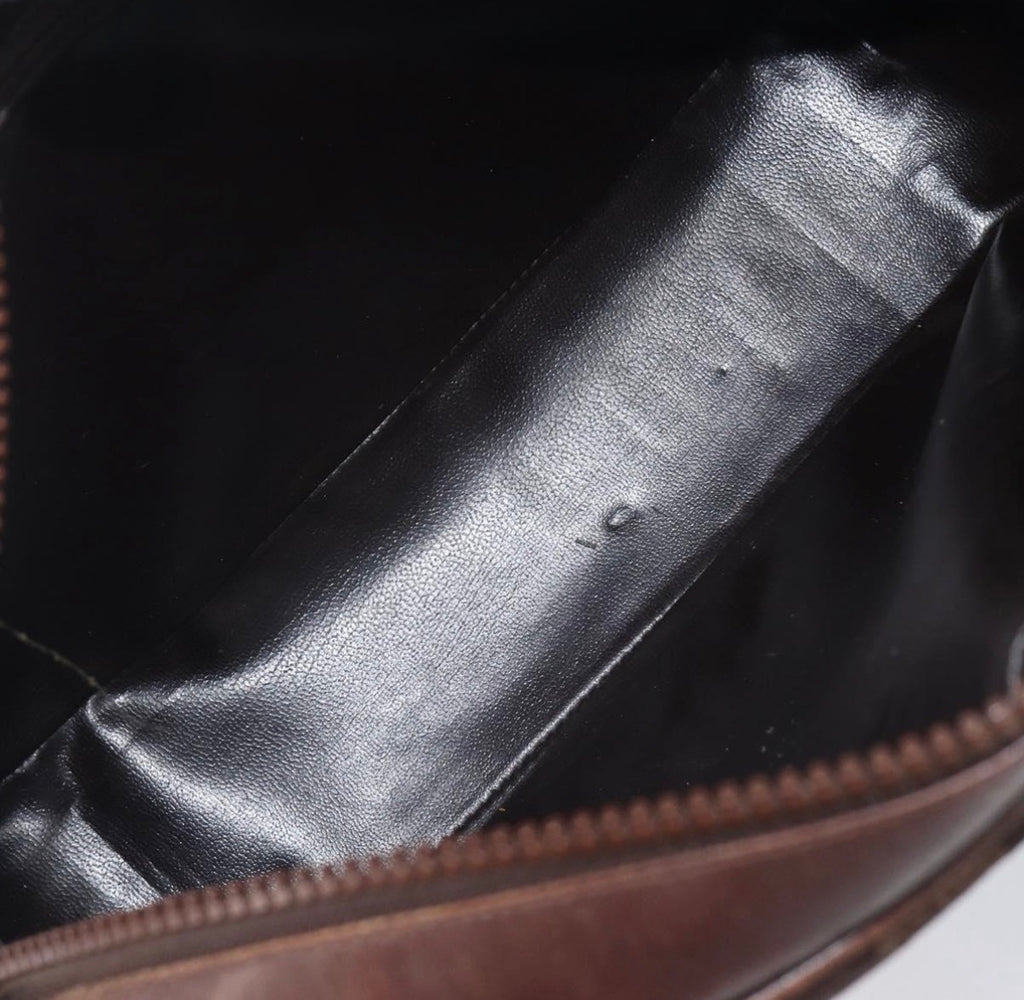 Celine Brown Suede Shoulder Bag