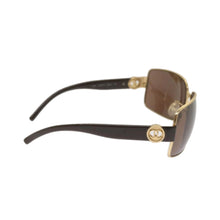 Load image into Gallery viewer, Chanel Brown and Gold Sunglasses
