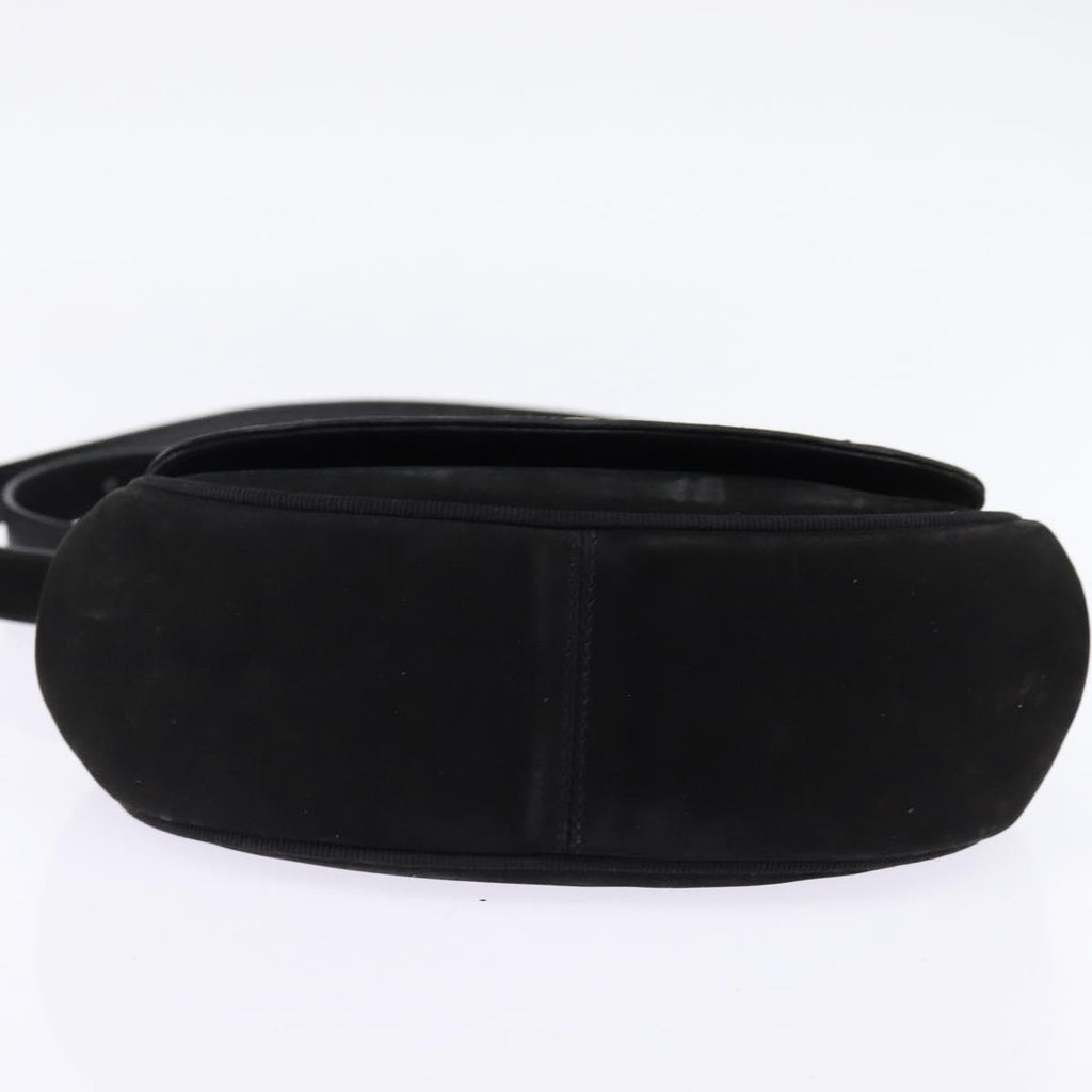 Ferragamo Suede Shoulder Bag