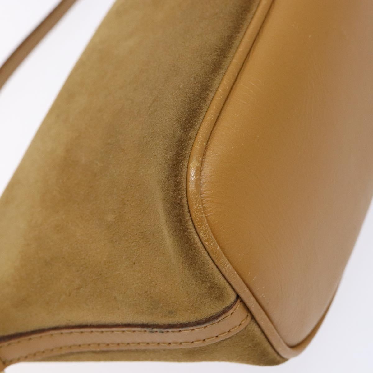 Gucci Tan Suede Pochette