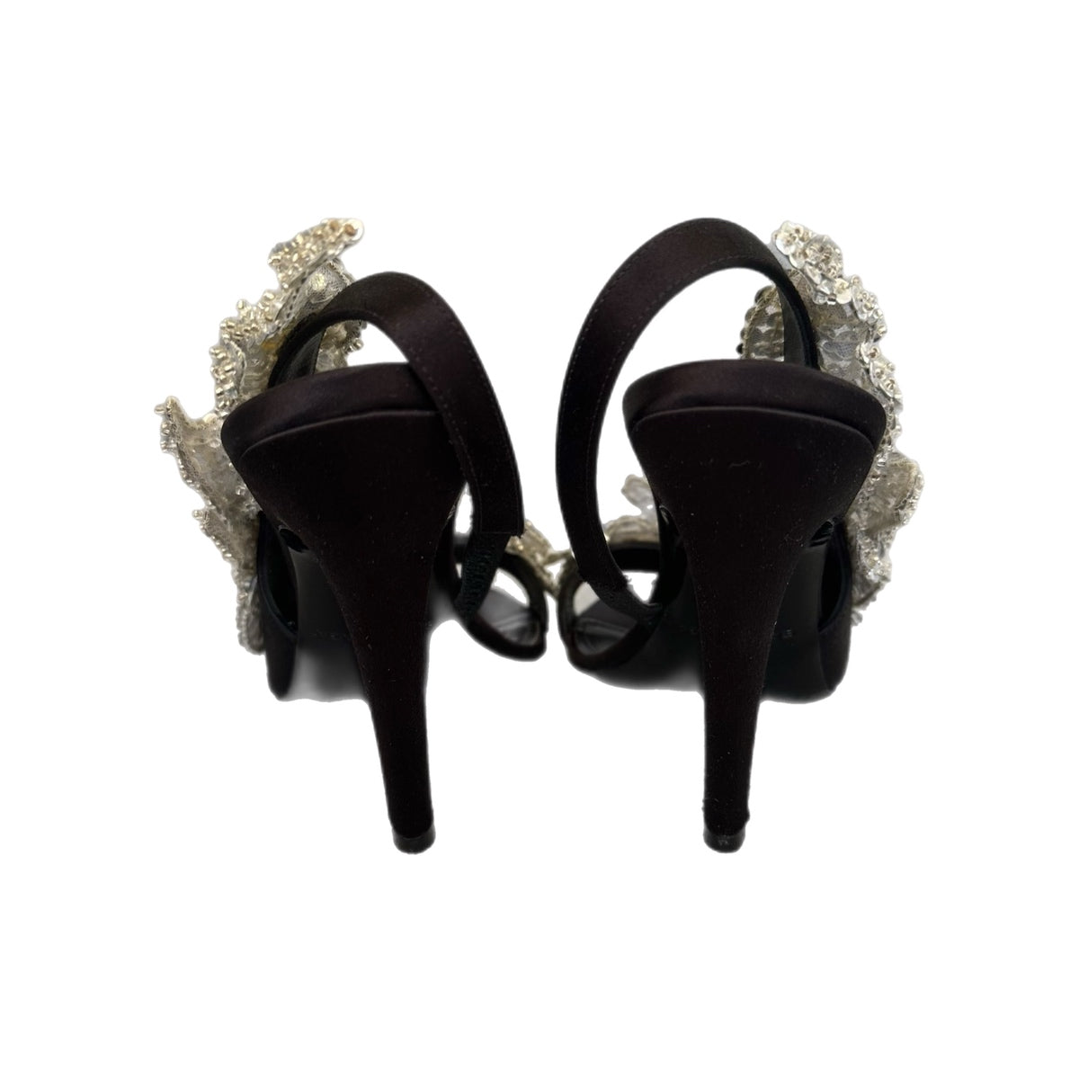 Balenciaga Slash Cloth Heels