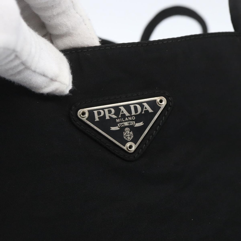 Prada Black Nylon Tote