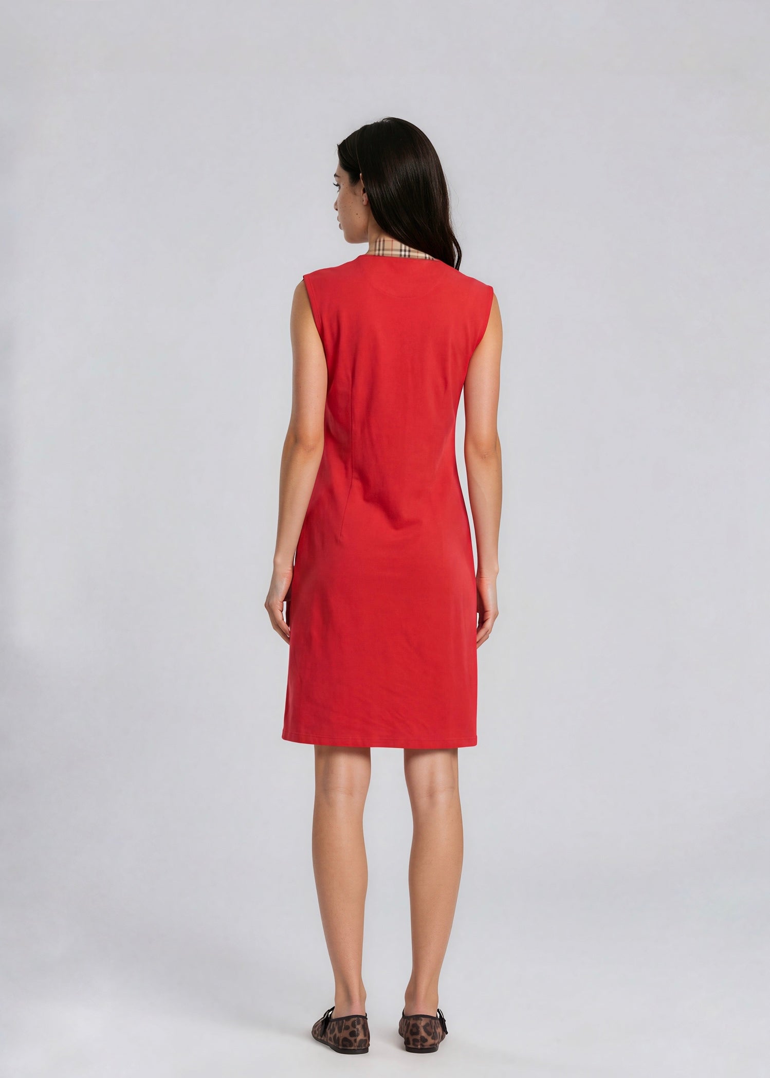 Burberry Red Mini Dress