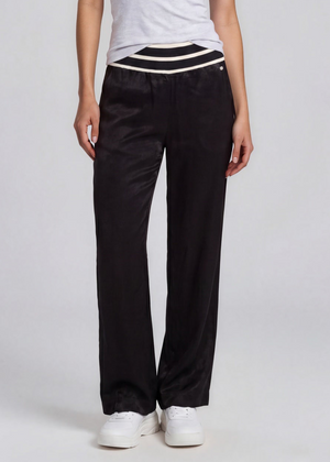 Chanel Black and White Pants