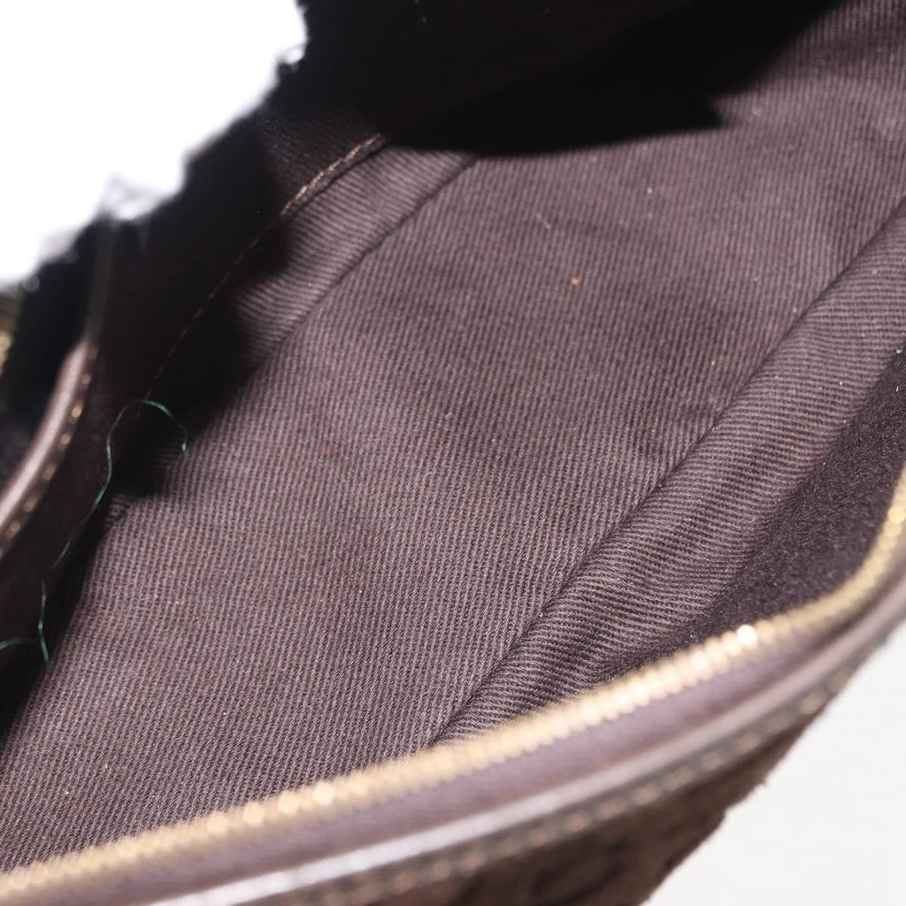 Celine Brown Suede Handbag