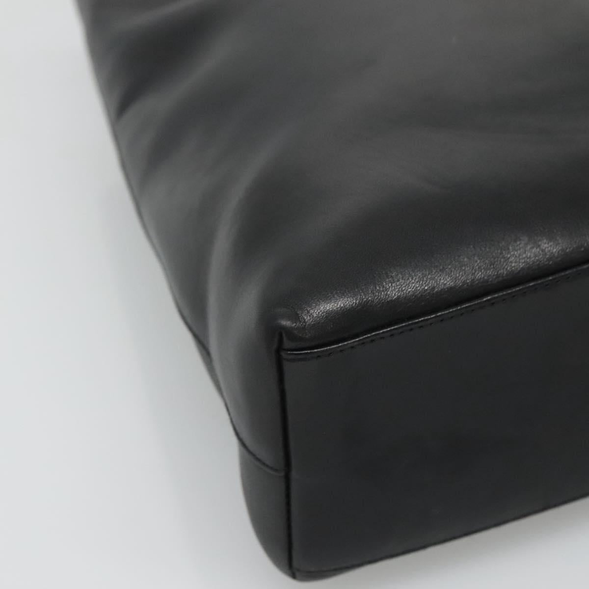 Chanel Black Leather Tote