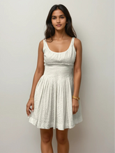 Load image into Gallery viewer, Moschino White Mini Dress
