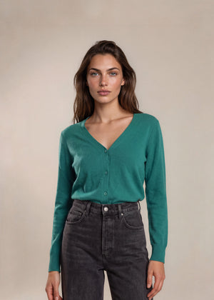Prada Green Cardigan