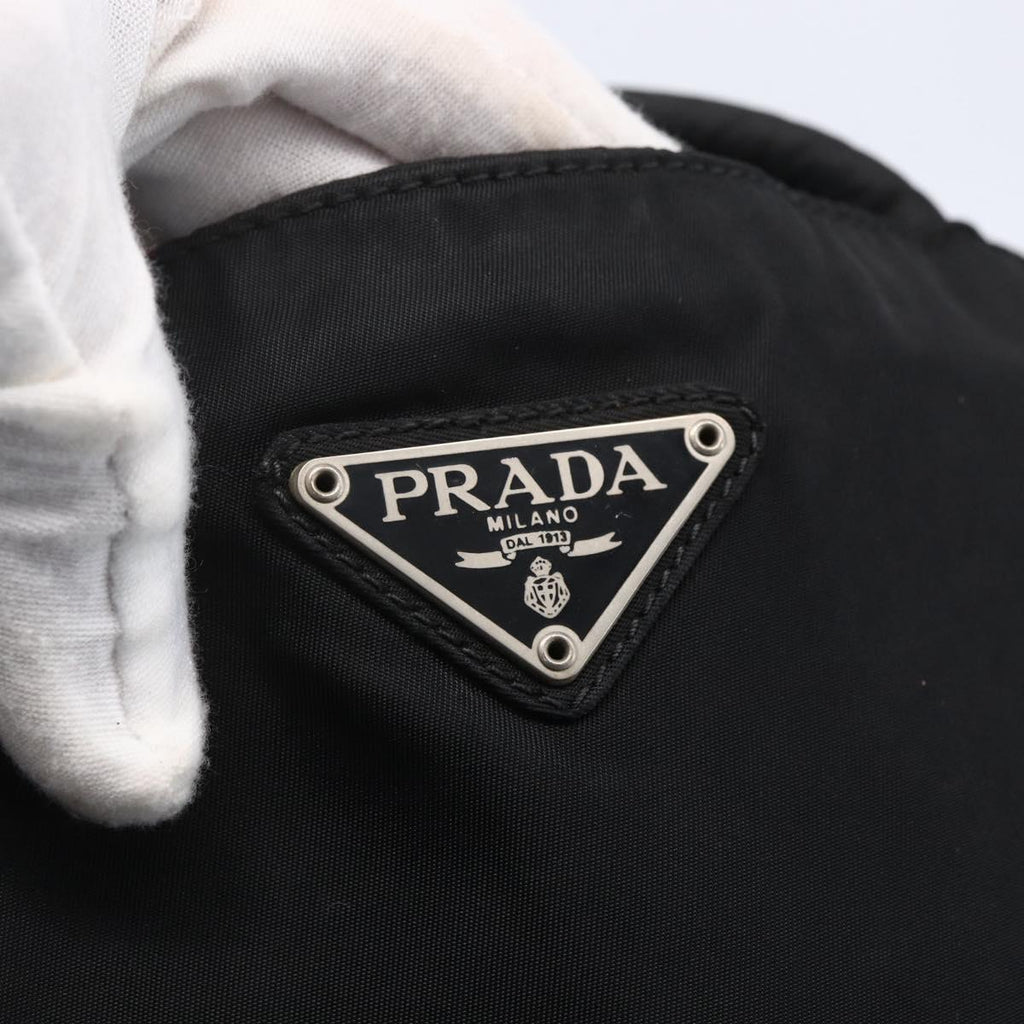 Prada Black Nylon Tote