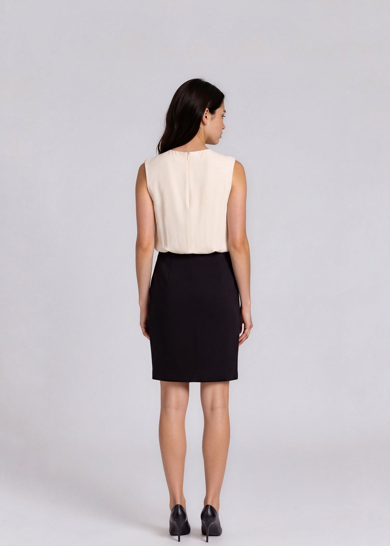 Chanel Black and Cream Dress