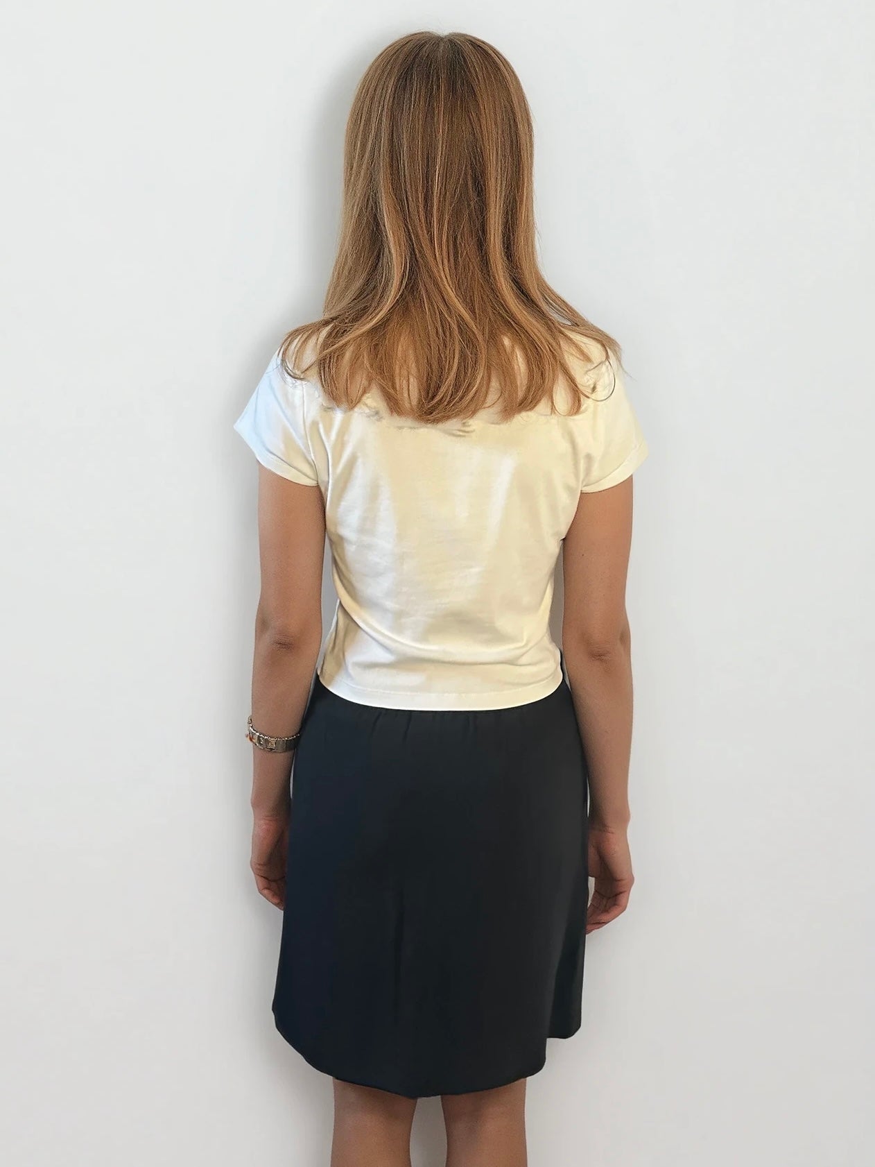 Celine Black and Red Mini Skirt