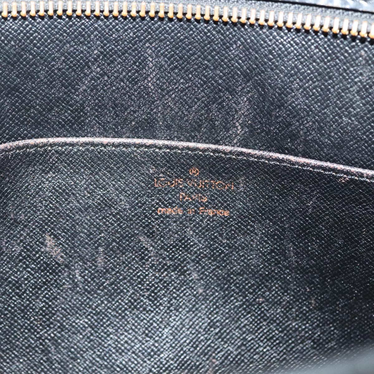 Louis Vuitton Black Epi Clutch