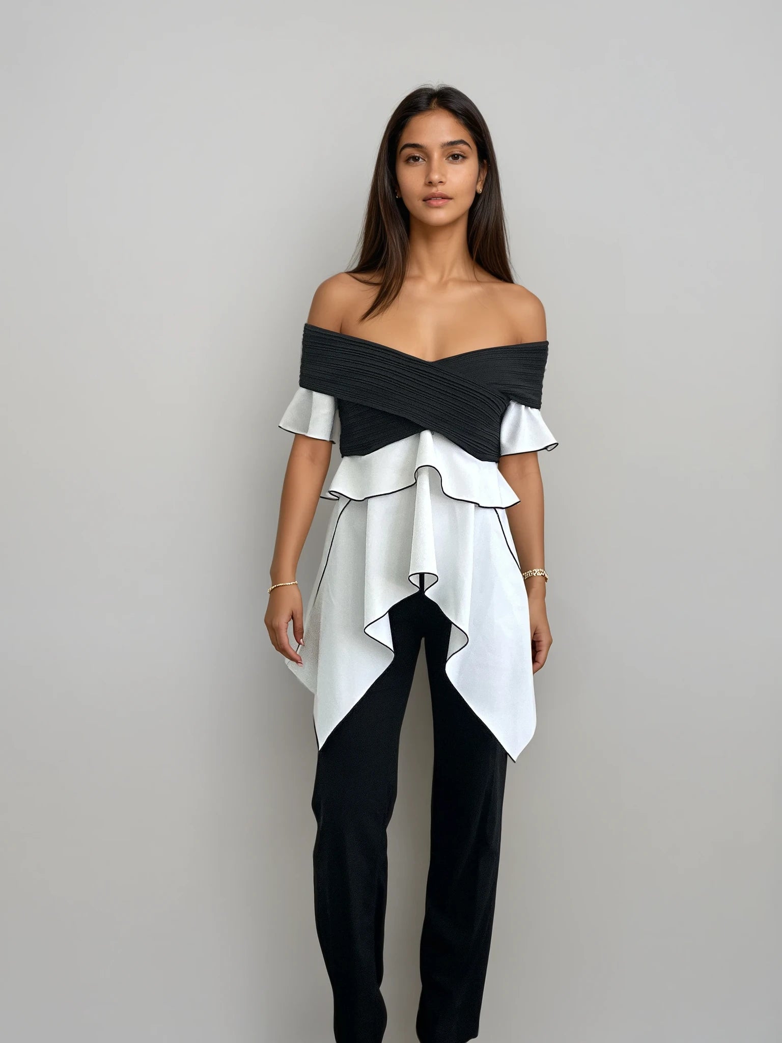 Proenza Schouler Contrast Top