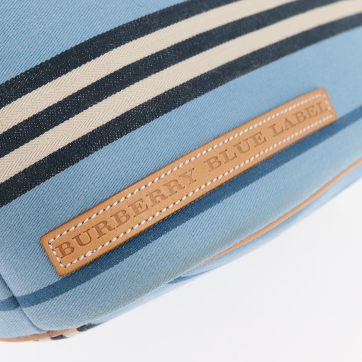 Burberry Blue Striped Handbag