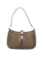 Load image into Gallery viewer, Celine Brown Suede Shoulder Bag
