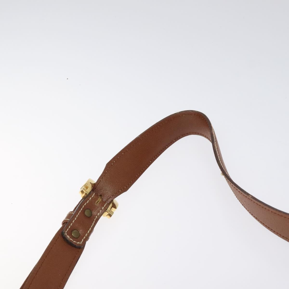 Loewe Cream and Brown Crossbody