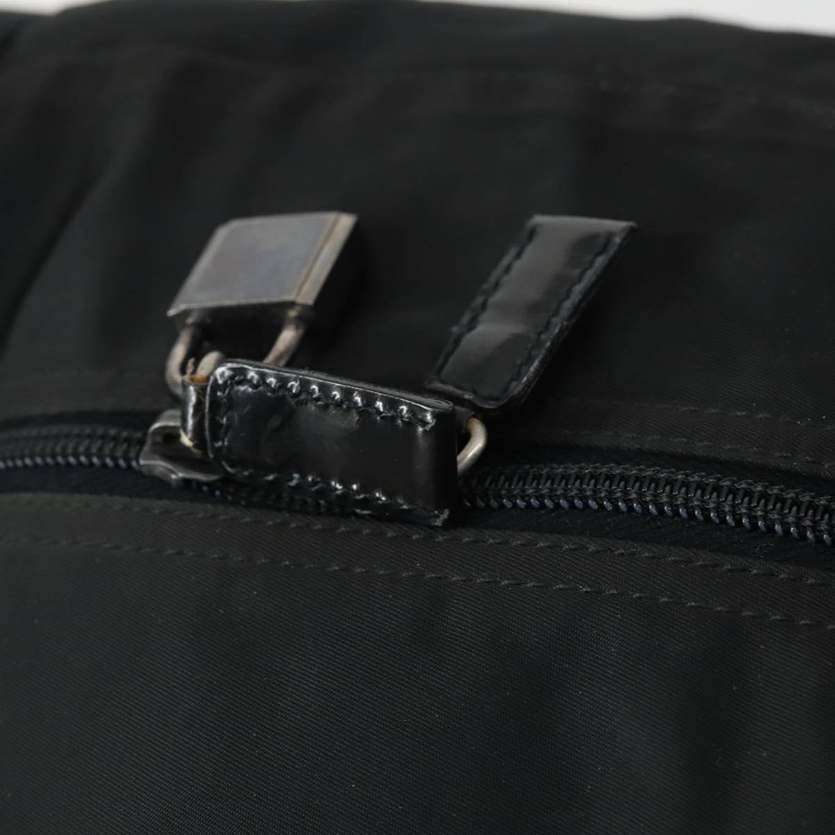 Prada Black Nylon Duffle