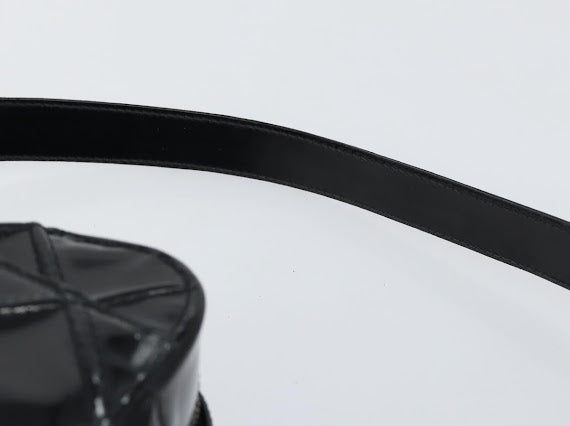 Chanel Black Patent Shoulder Bag