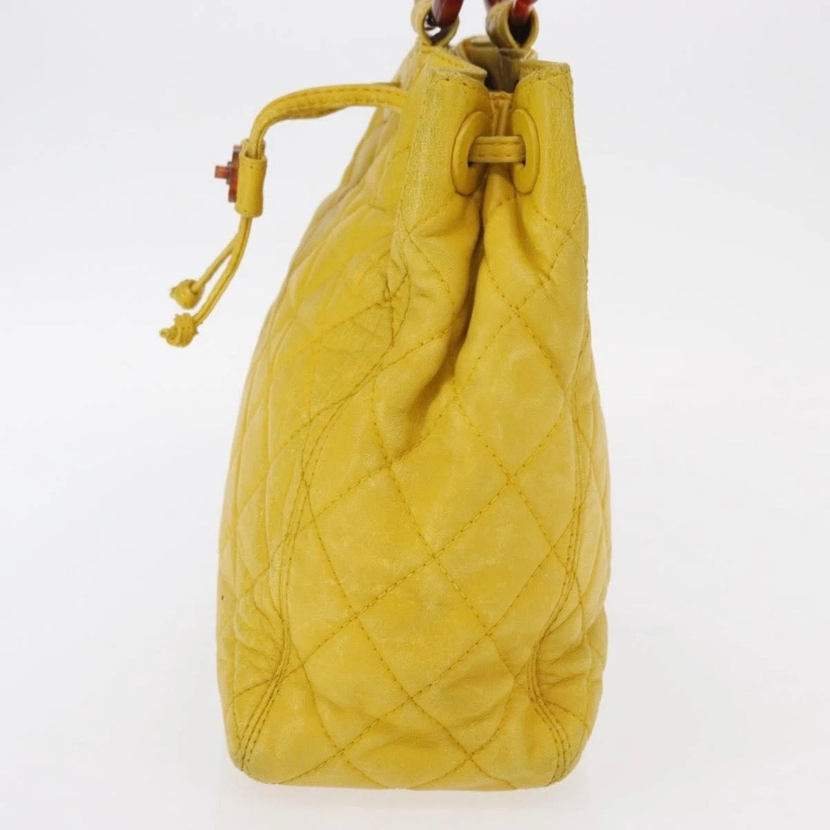 Chanel Yellow Handbag