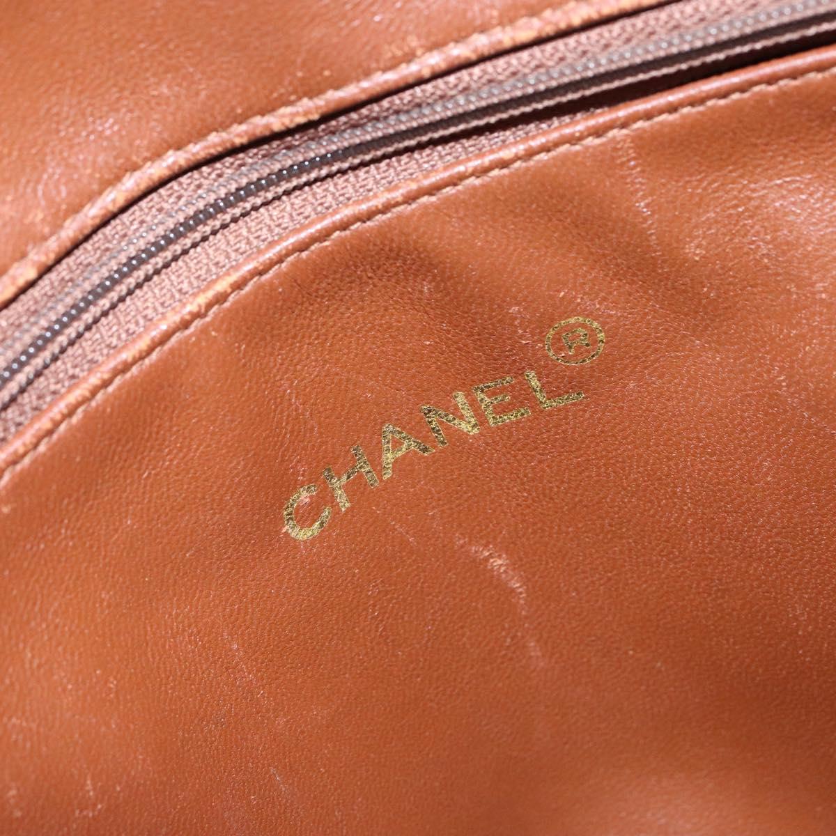 Chanel Brown Quilted Tote