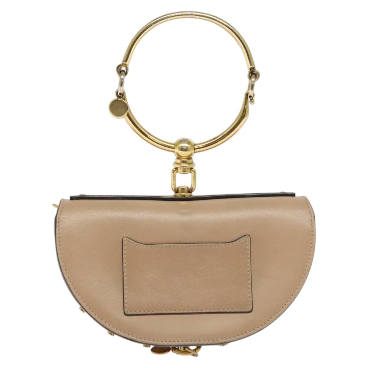 Chloe Tan Circle Handbag
