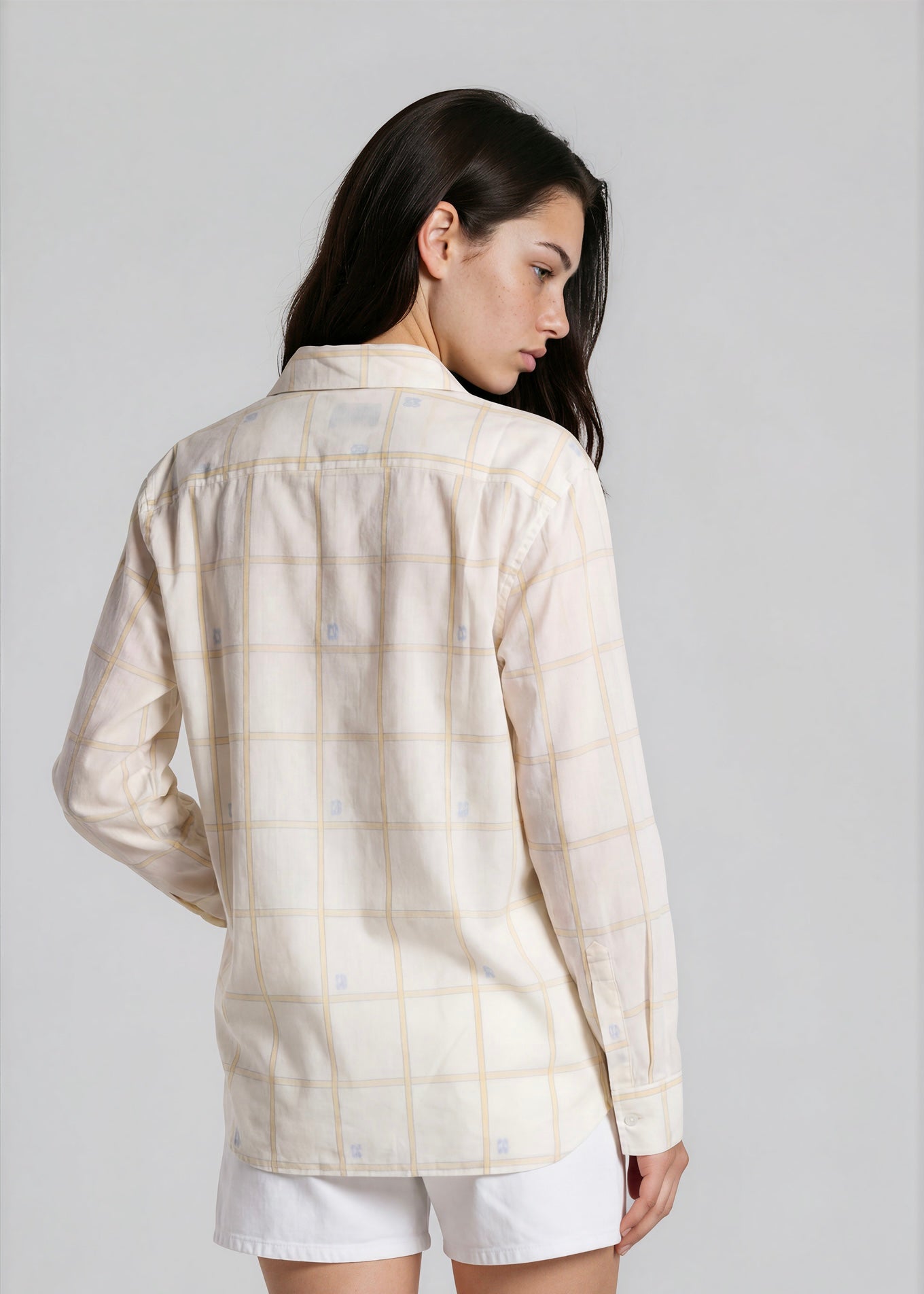Dior White Monogram Button Down.