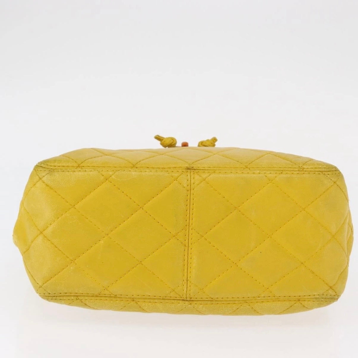Chanel Yellow Handbag