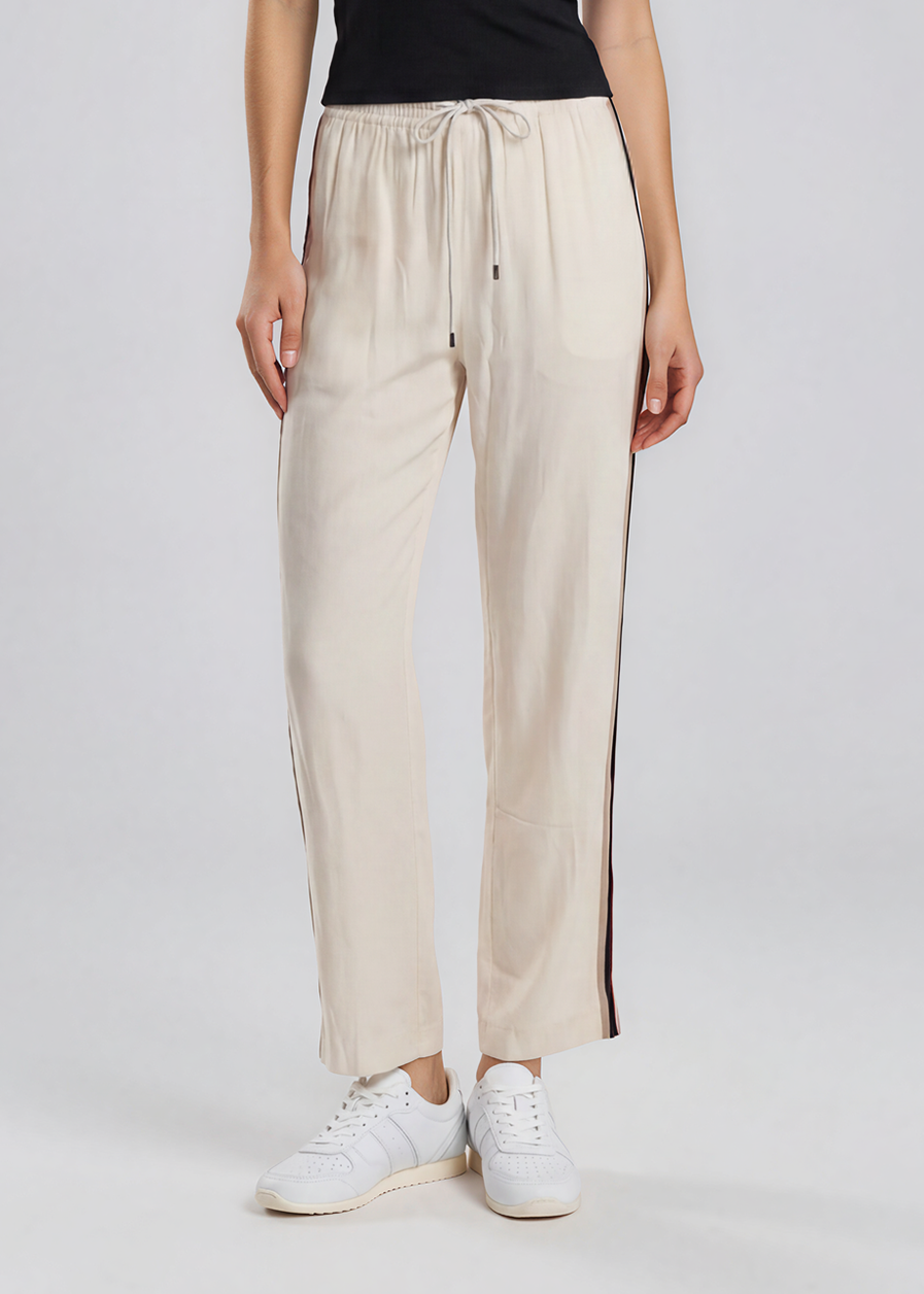 Chloe Cream Track Pants