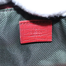 Load image into Gallery viewer, Gucci Red Monogram Boat Pochette
