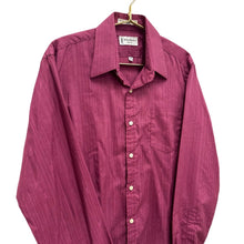 Load image into Gallery viewer, YSL Burgundy Monogram Button Down
