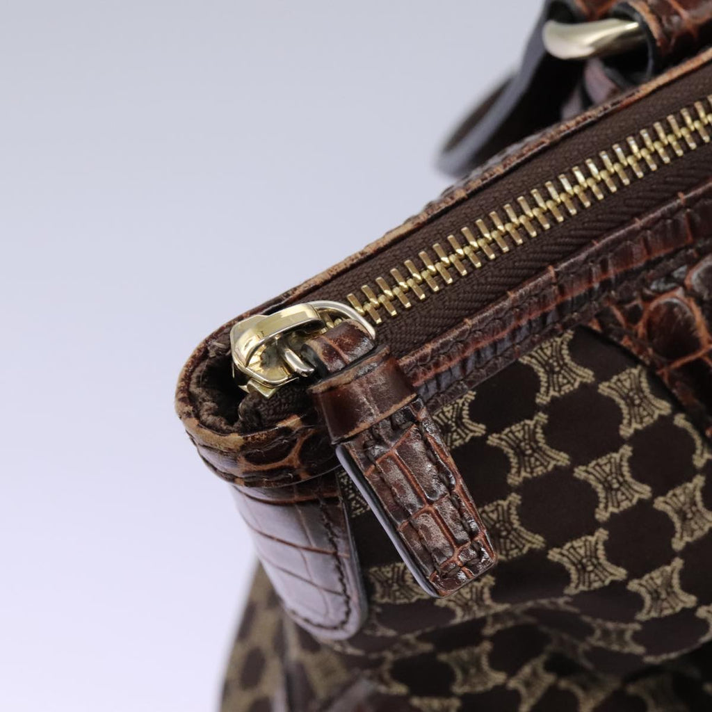 Celine Triumph Brown Tote