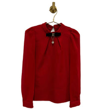 Load image into Gallery viewer, Gucci Red Bow Top
