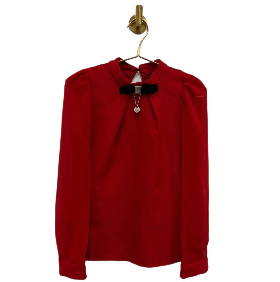 Gucci Red Bow Top
