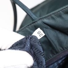 Load image into Gallery viewer, Prada Hunter Green Nylon Tote
