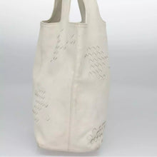 Load image into Gallery viewer, Bottega Veneta White Bucket Tote
