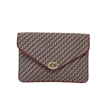 Load image into Gallery viewer, Dior Monogram Burgundy Clutch
