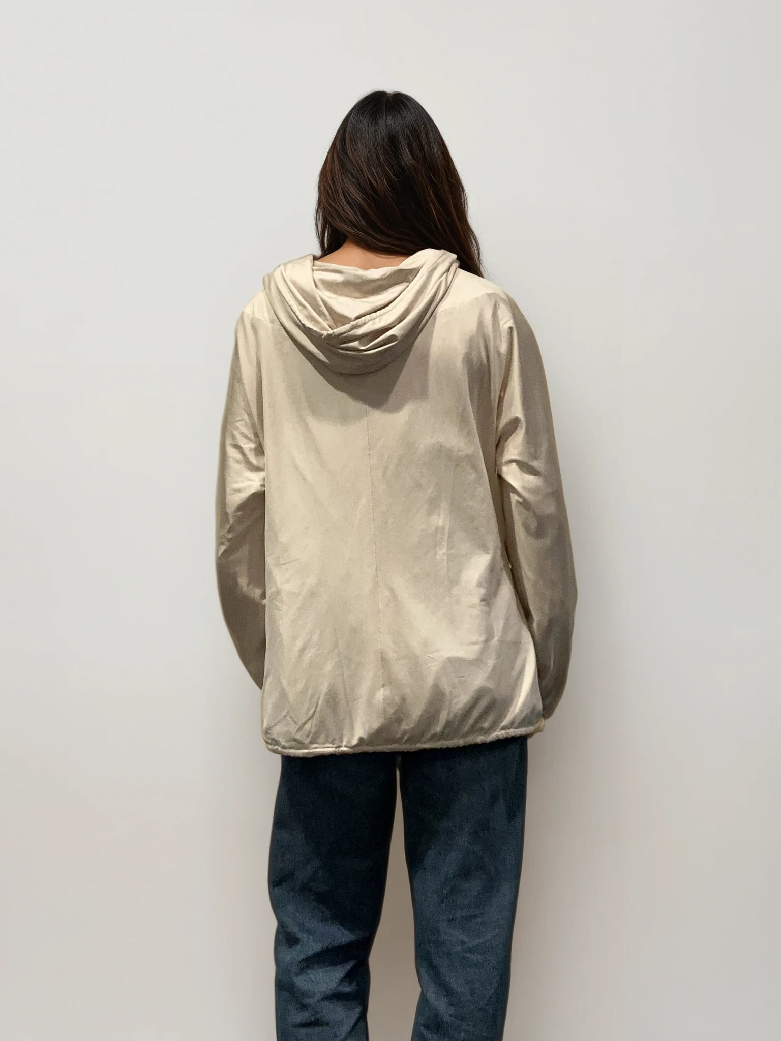 Jil Sander Ivory Bomber