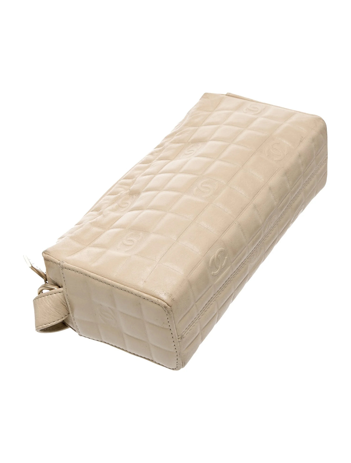 Chanel Tan Chocolate Bar Shoulder Bag
