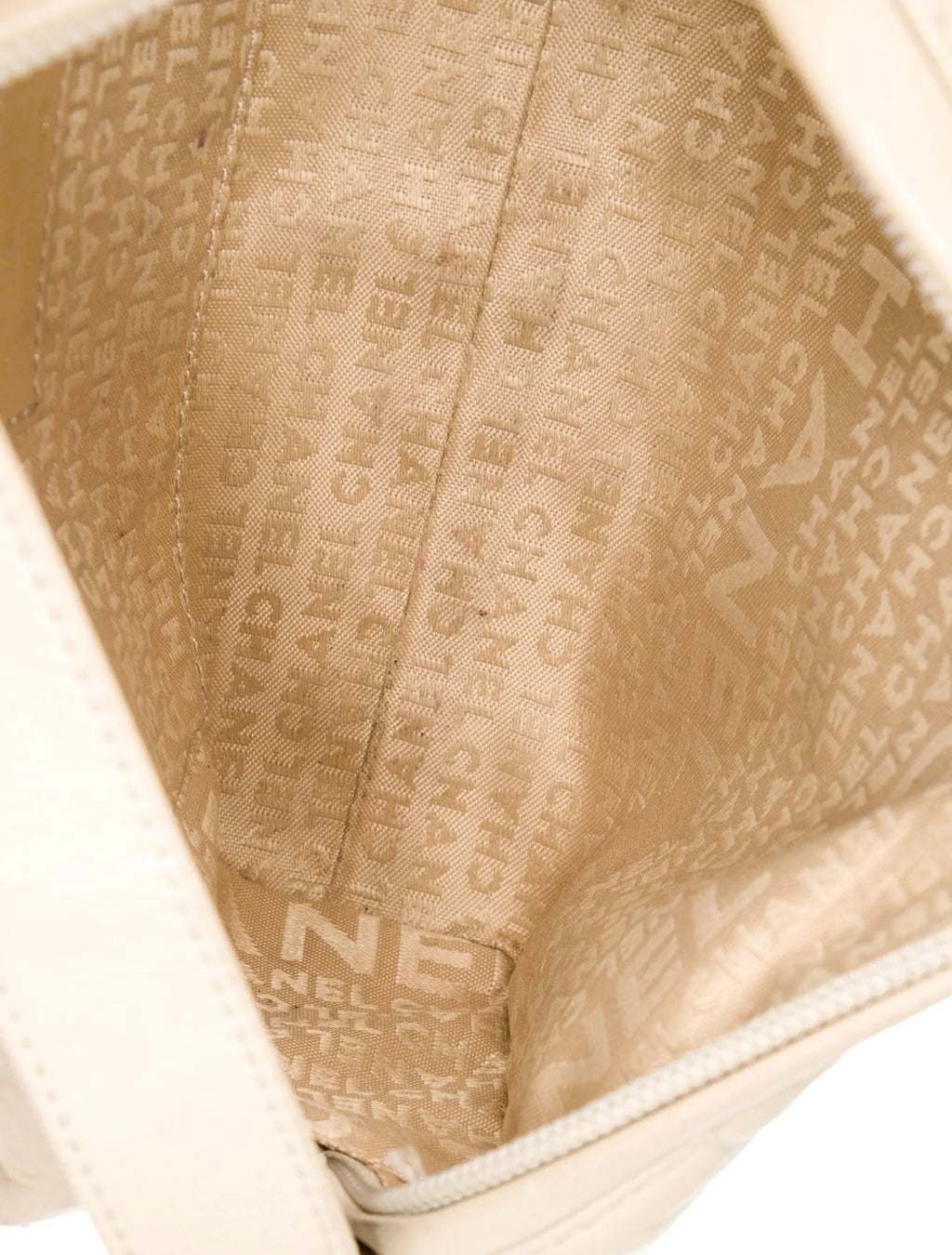 Chanel Tan Chocolate Bar Shoulder Bag
