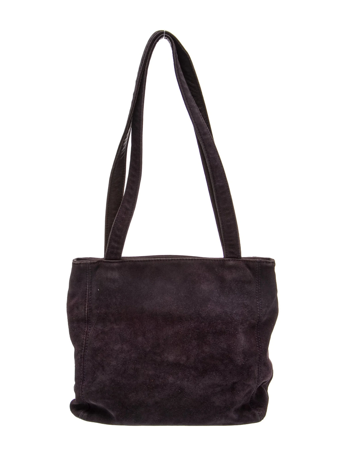 Chanel Purple Suede Tote