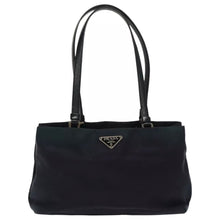 Load image into Gallery viewer, Prada Black Nylon Shoulder Bag
