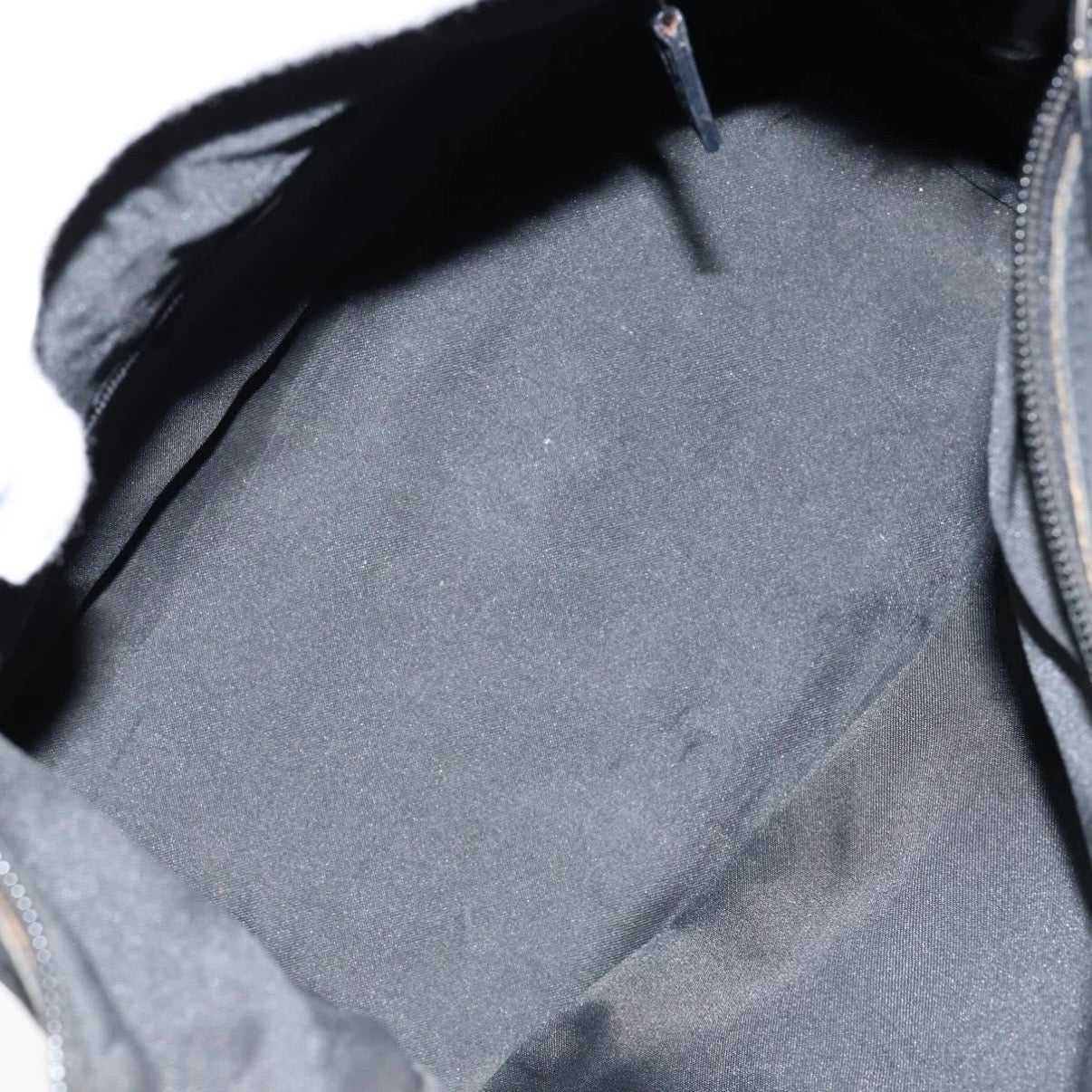 Gucci Black Monogram Bamboo Shoulder Bag